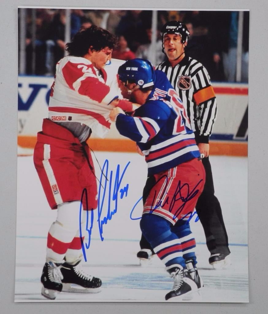 One of, if not the most iconic, fights in New York Rangers history, featuri...