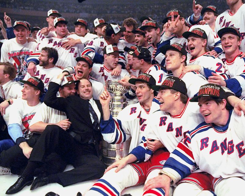 Mark Messier New York Rangers adidas Authentic Heroes of Hockey