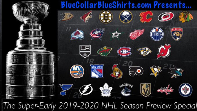 The Super-Early 2019-2020 NHL Season Preview Special: Individual ...