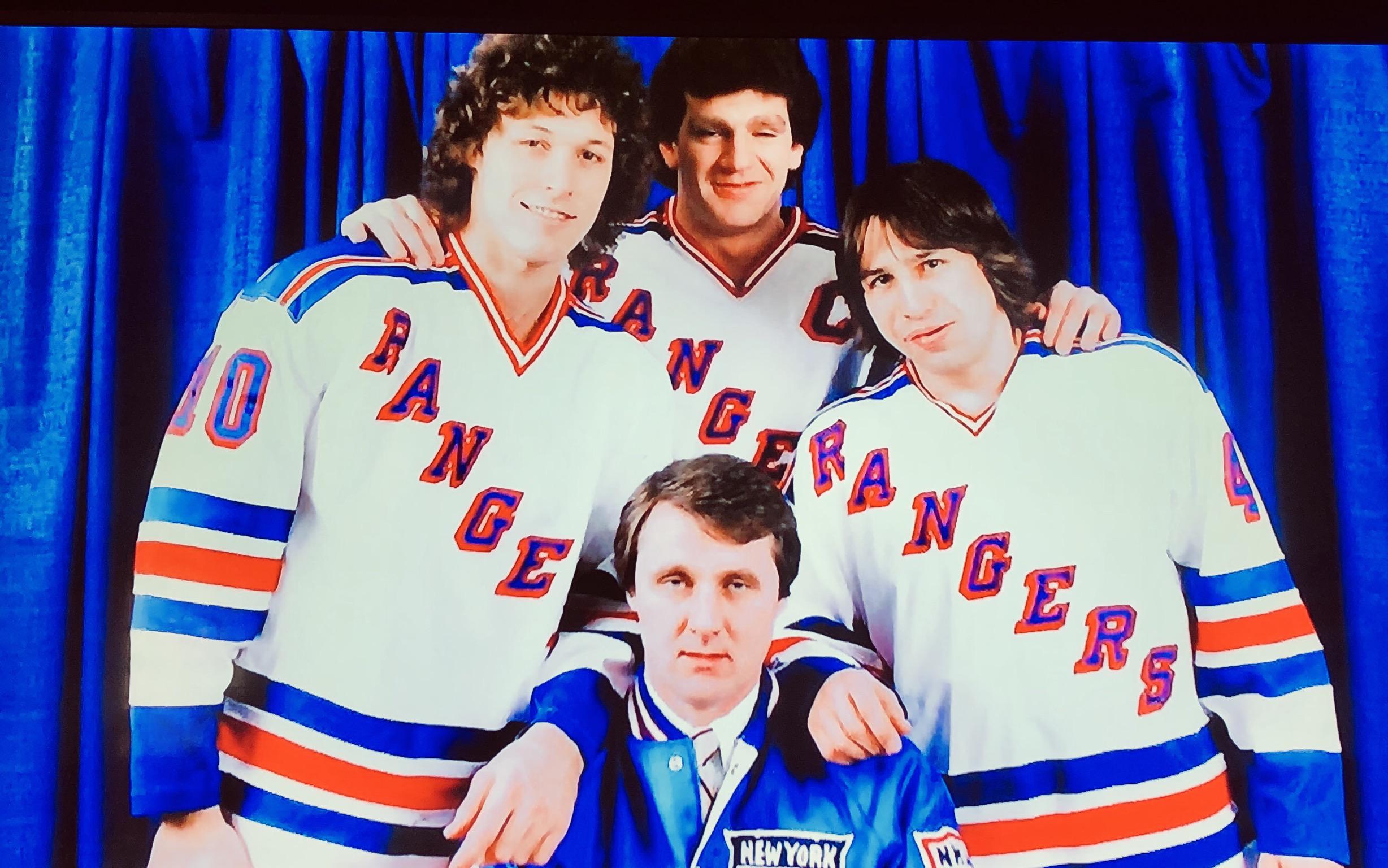 Thought this was pretty neat: My mom (standing L) with Ron Duguay in 1980  and me with him yesterday. : r/rangers