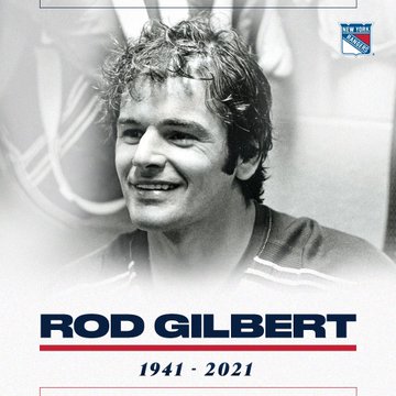 New York Rangers - The No. 7 is a beloved one around here. A look behind  the very first retired number in #NYR history and the legendary Rod Gilbert.  💙 nyrange.rs/43LMVyz