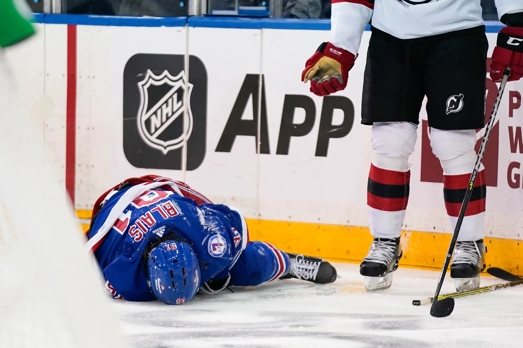 Ryan Reaves injury: NY Rangers lose F after P.K. Subban collision