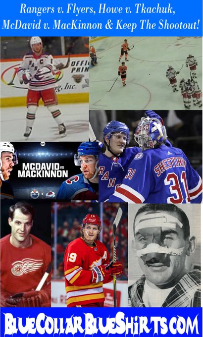 New York Rangers rare history of trades with the Flyers